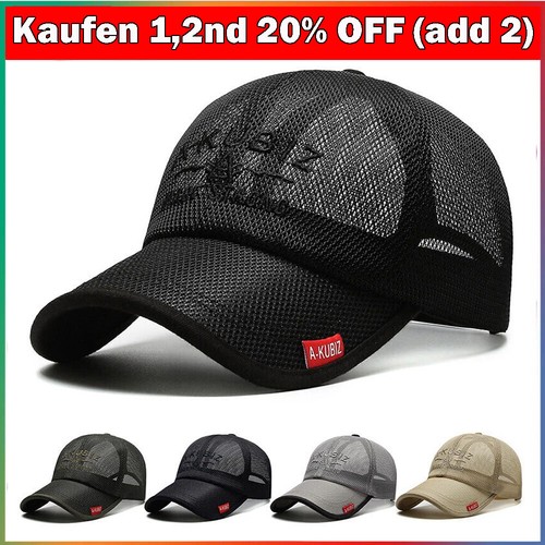 Herren mesh baseball cap - mesh,