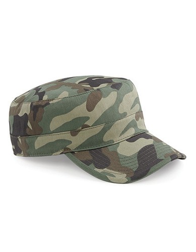 Beechfield cuba cap camo army - cuba-cap,